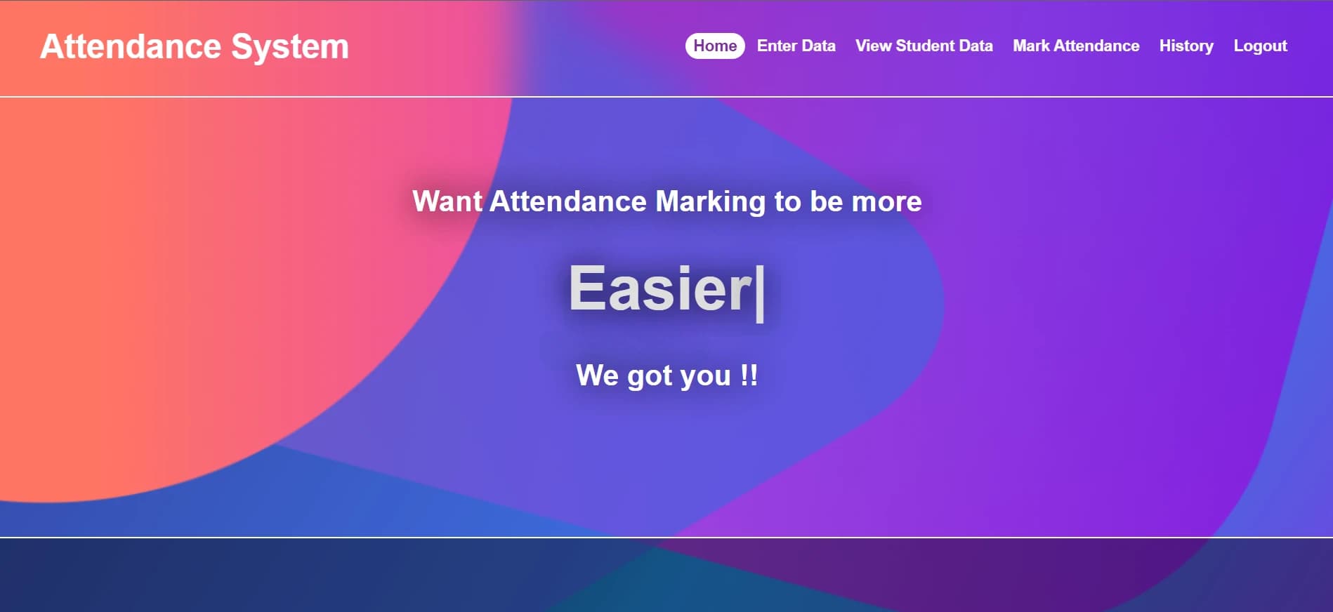 Facial Recognition Attendance