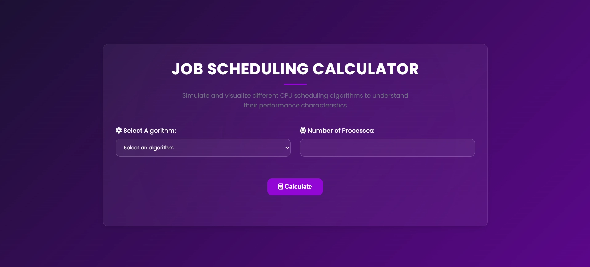 Job Scheduler